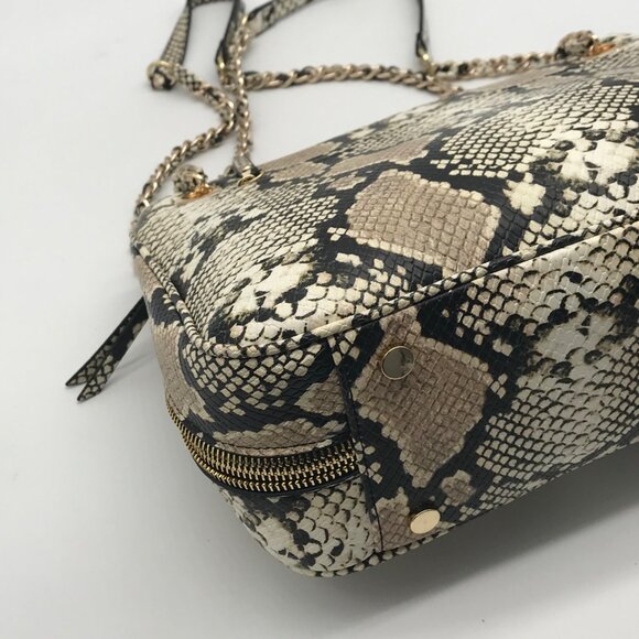 I.N.C. International Concepts Deliz Medium Snake Embossed Chain Shoulder Bag - Picture 6 of 11